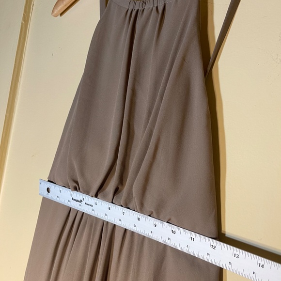 Show Me Your MuMu Taupe Maxi Dress - Picture 11 of 12